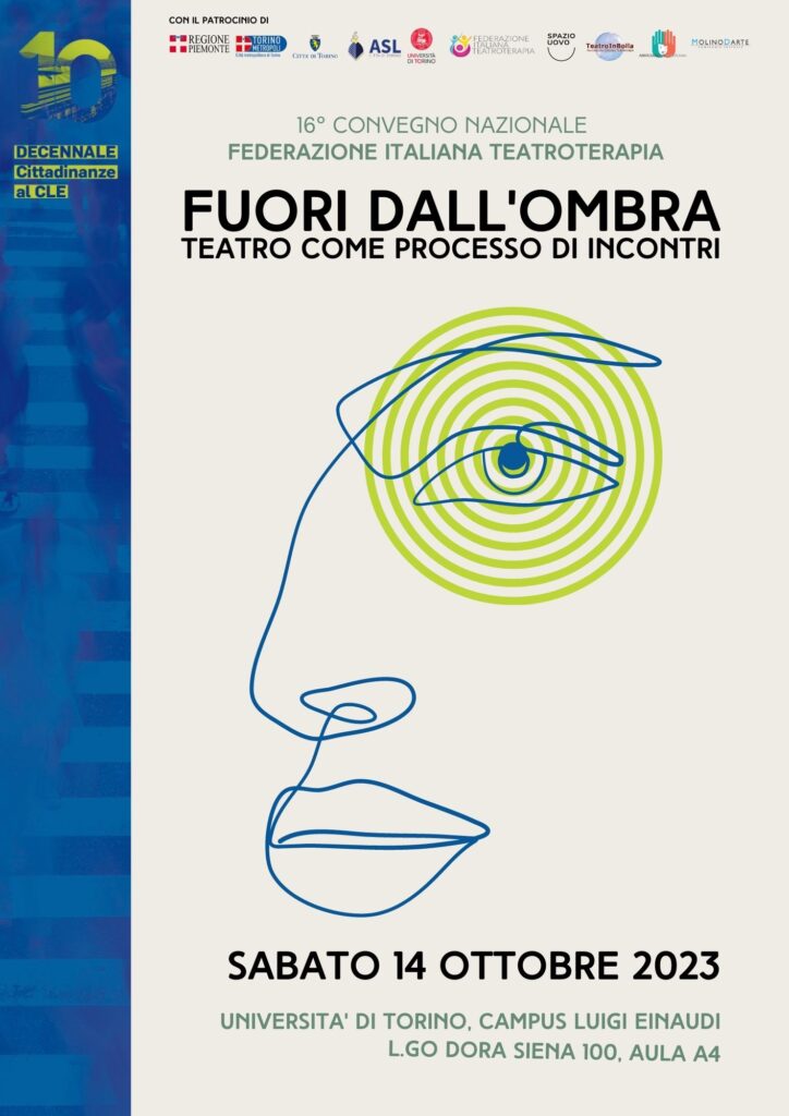 16° Convegno della Federazione Italiana Teatroterapia a Torino - 14 ottobre 2023